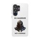 Phone Case — "Be a Warrior Not a Worrier" Impact-Resistant Magnetic Armor