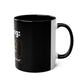 Funny Two-Tone Coffee Mug - 'Adulting: One Star' 11oz - Perfect Gift for Millennials - Conscience Garment