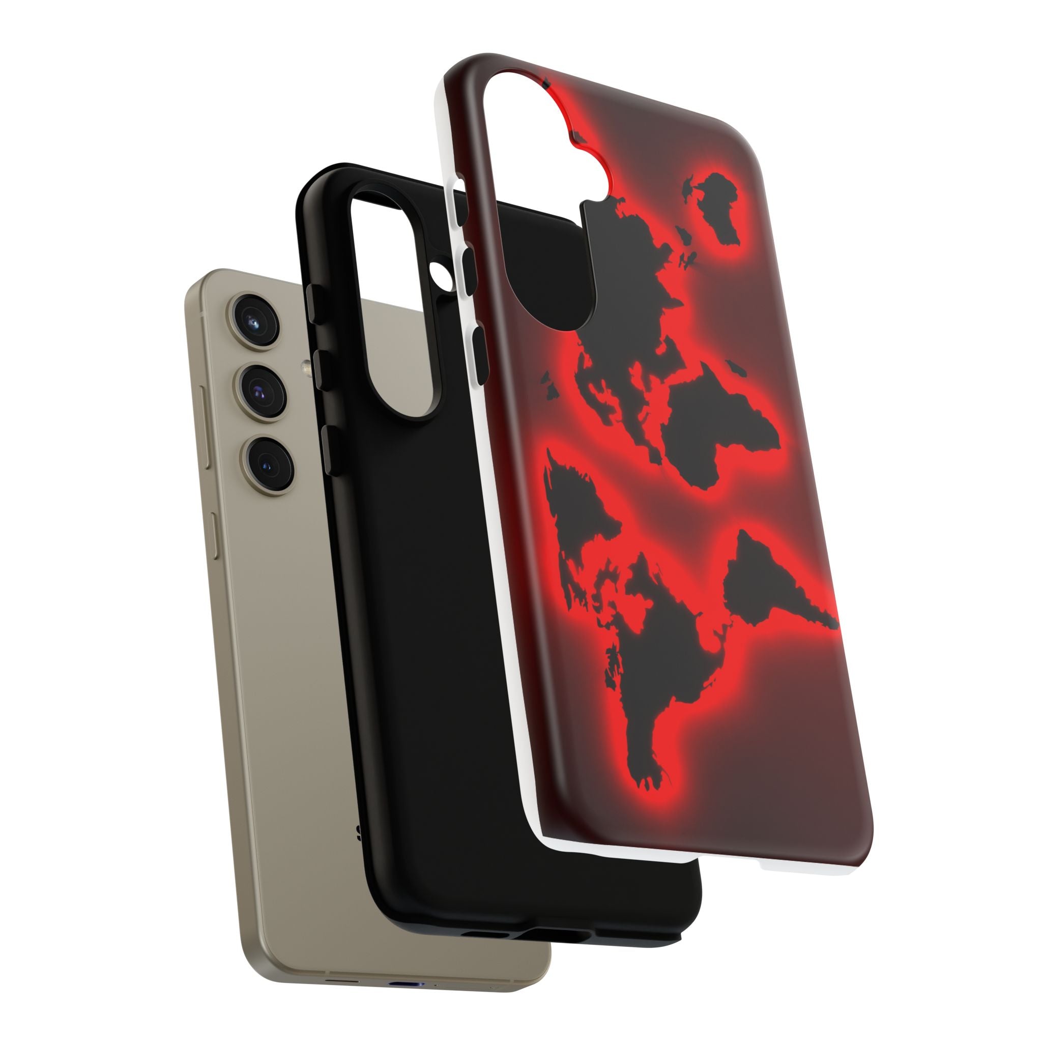 Tough Phone Cases, The World in your hands,