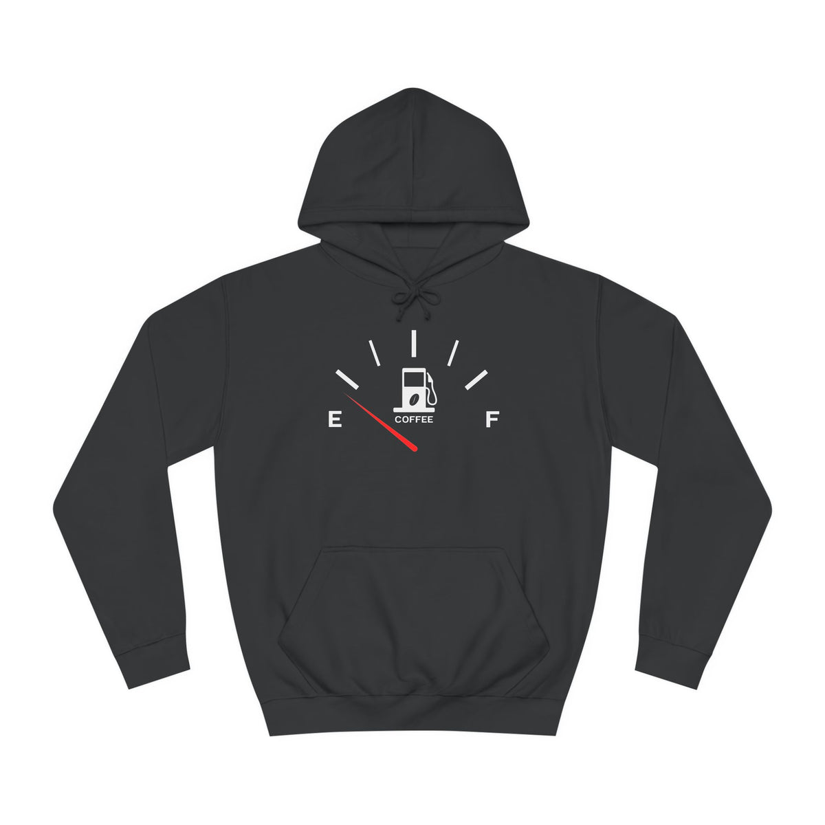 Coffee Fuel Gauge Hoodie - Conscience Garment