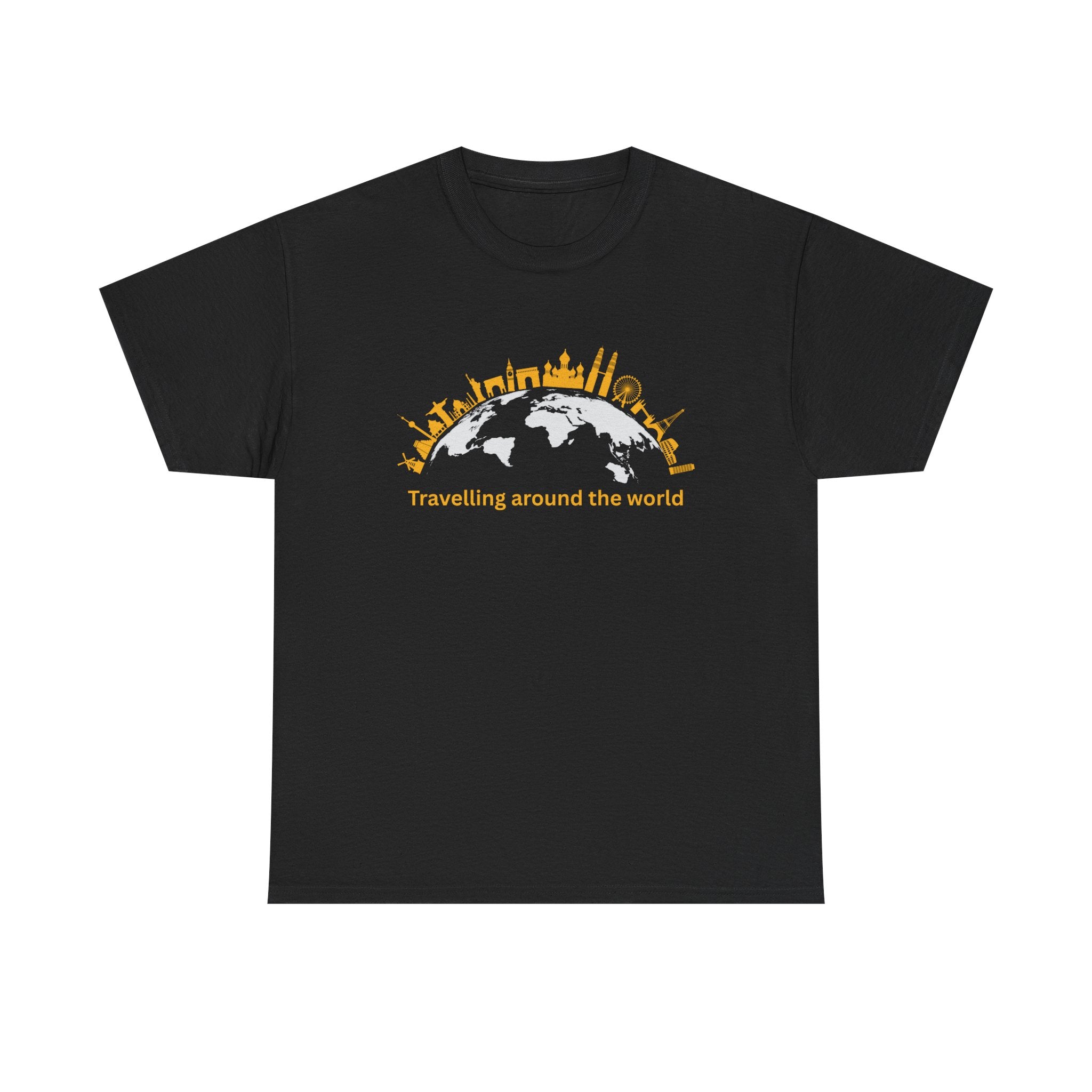 Travel Graphic Tee — "Travelling around the world" - Conscience Garment
