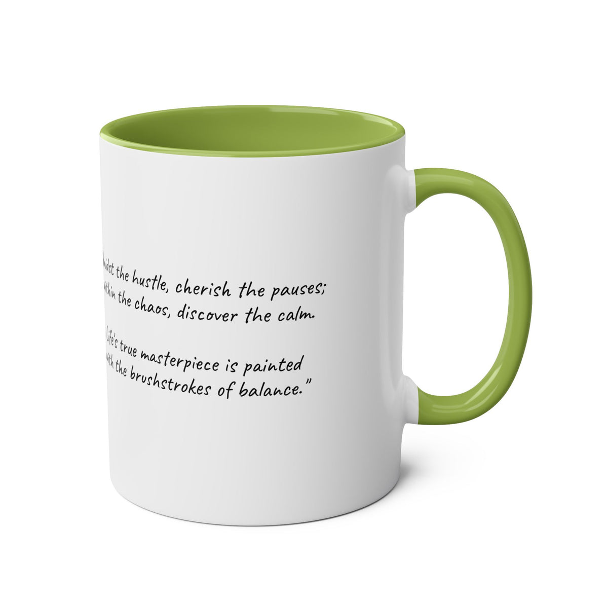 Find your Balance, Balancing Stones Coffee Mug - Conscience Garment