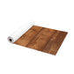 Wood Grain Foam Yoga Mat — Rustic Plank Design for Home & Studio