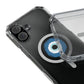 Clear Magnetic Phone Case with Evil Eye Design — Protective MagSafe-Compatible iPhone Cover