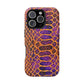 Purple-Gold Snake Skin Magnetic Impact Case