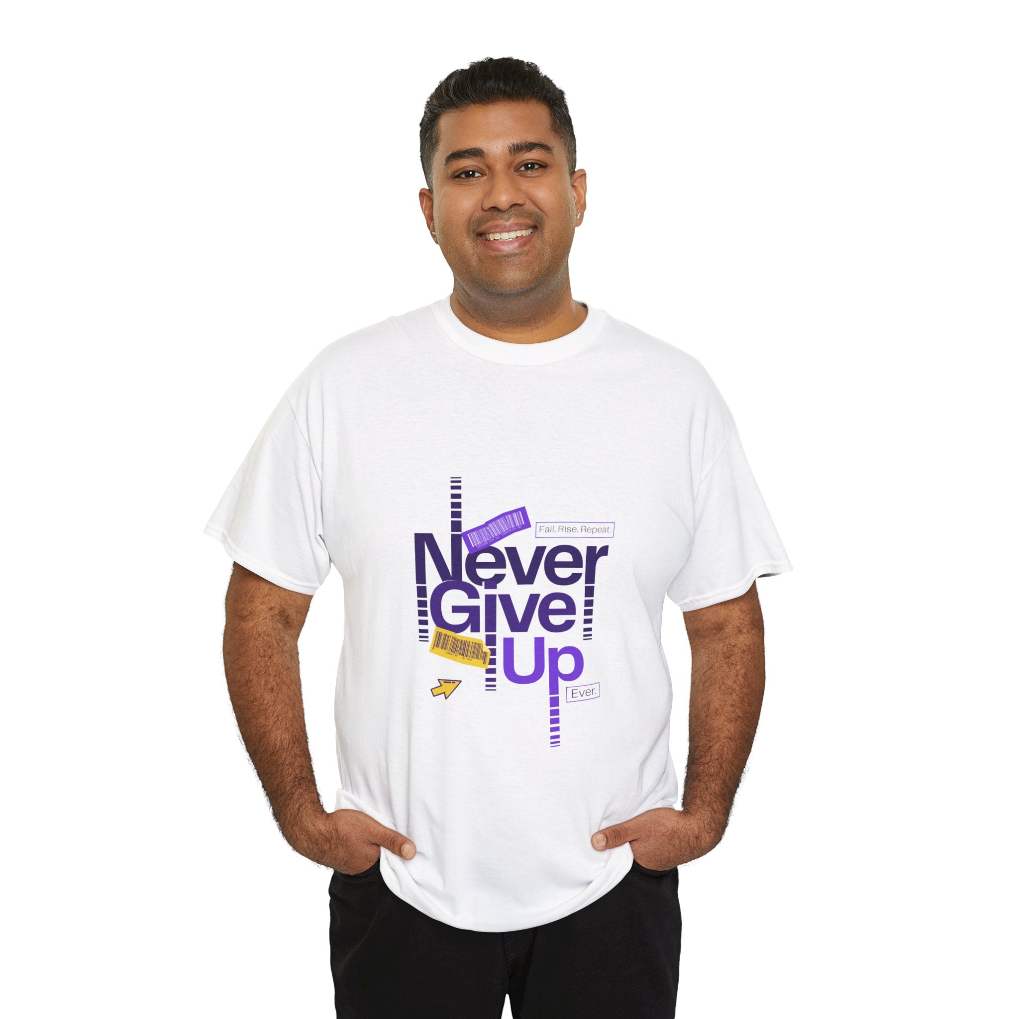 Never Give Up Unisex Tee