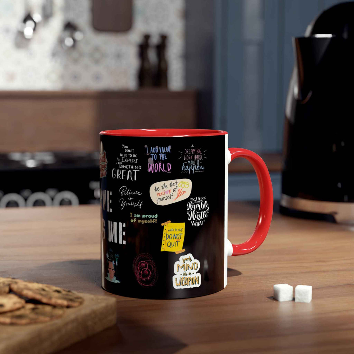 Love Yourself Two-Tone Coffee Mug, 11oz