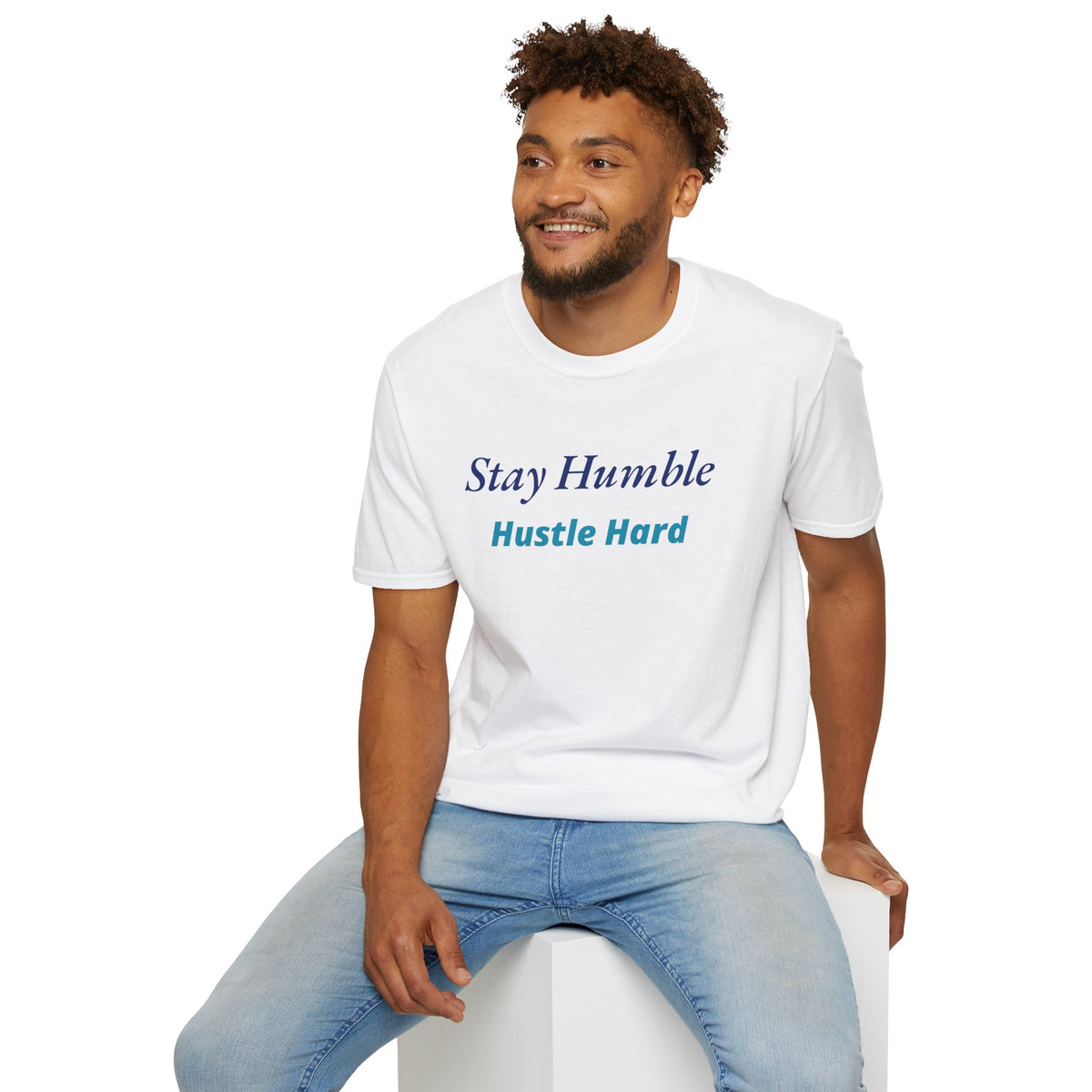 Stay Humble Hustle Hard Inspirational T-Shirt