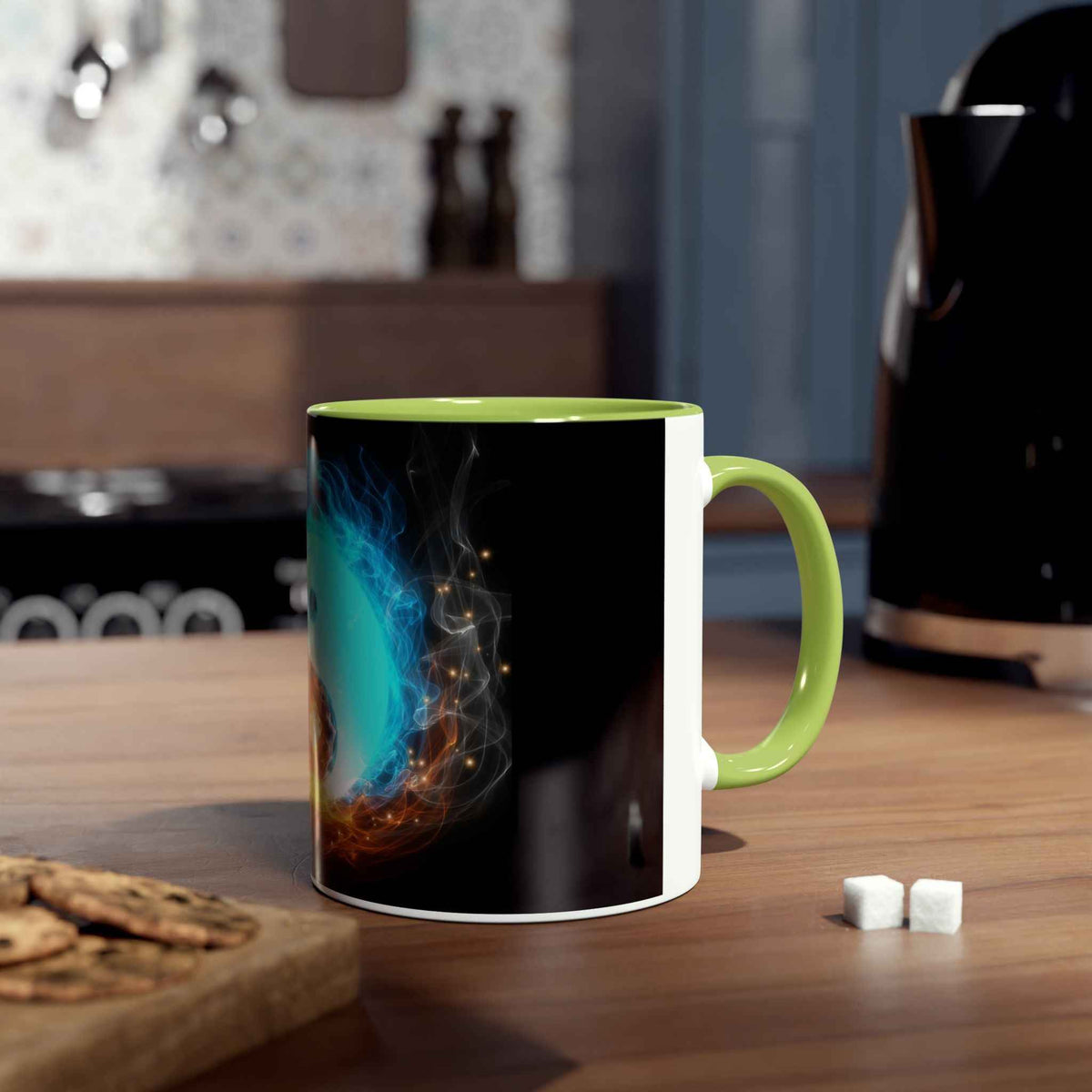 Yin Yang Elements Mug, 11oz
