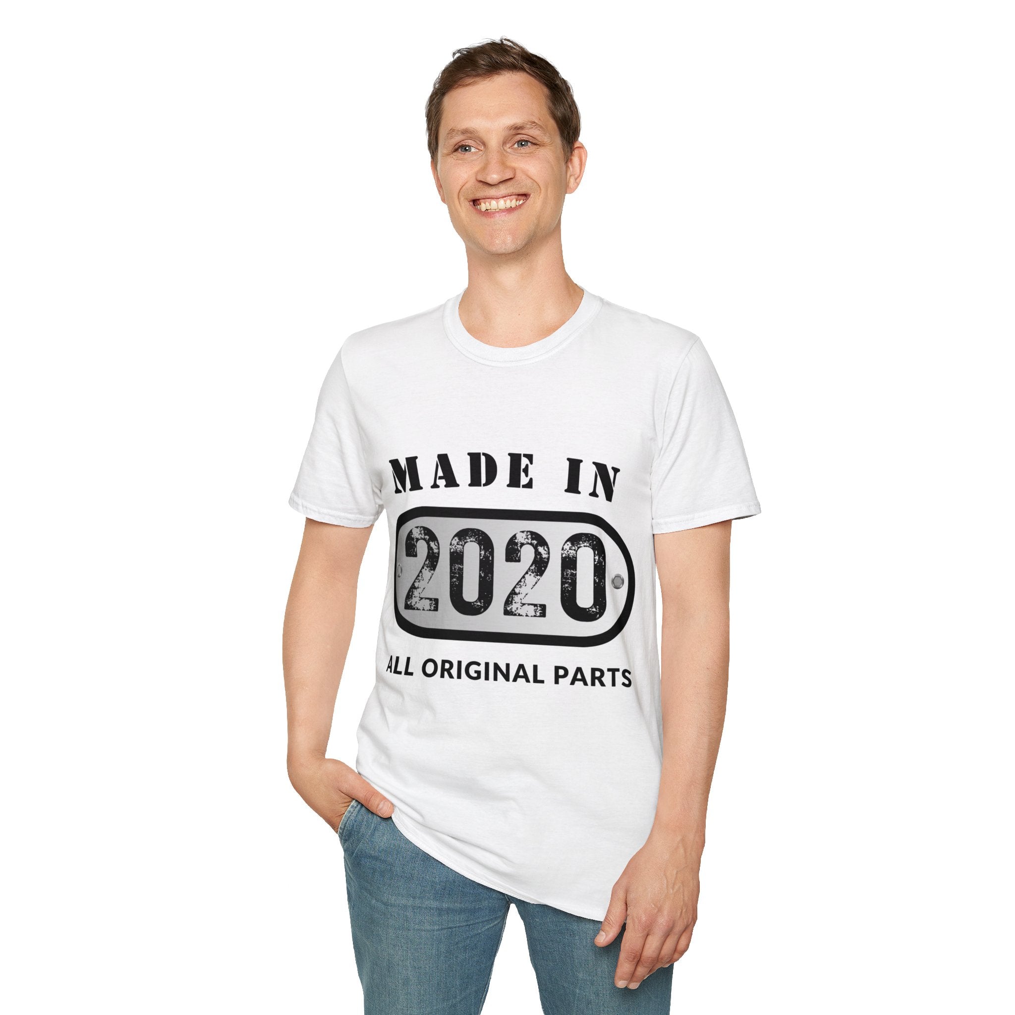 Made In 2020 T Shirt, Unisex, Men, Women, Cotton, Birthday Gift, Mindfulness, Motivational, Inspirational, Positive, Mindset