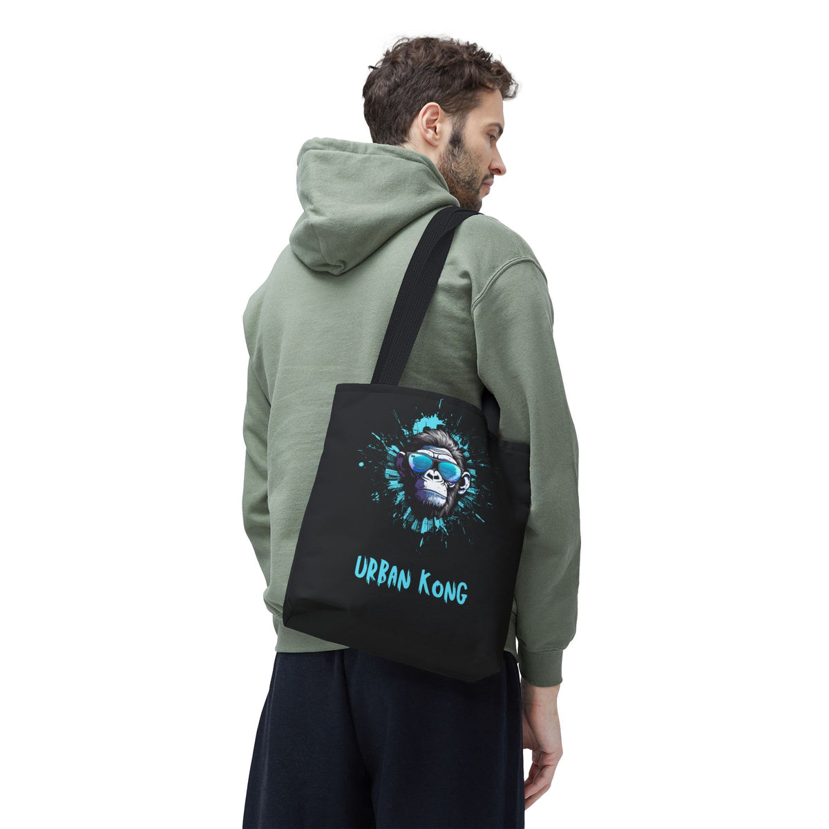 Urban Kong Graphic Tote Bag — Cool Ape Sunglasses All-Over Print
