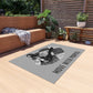 Outdoor Rug — "Move With Purpose" Chess Pawn Motivational Doormat