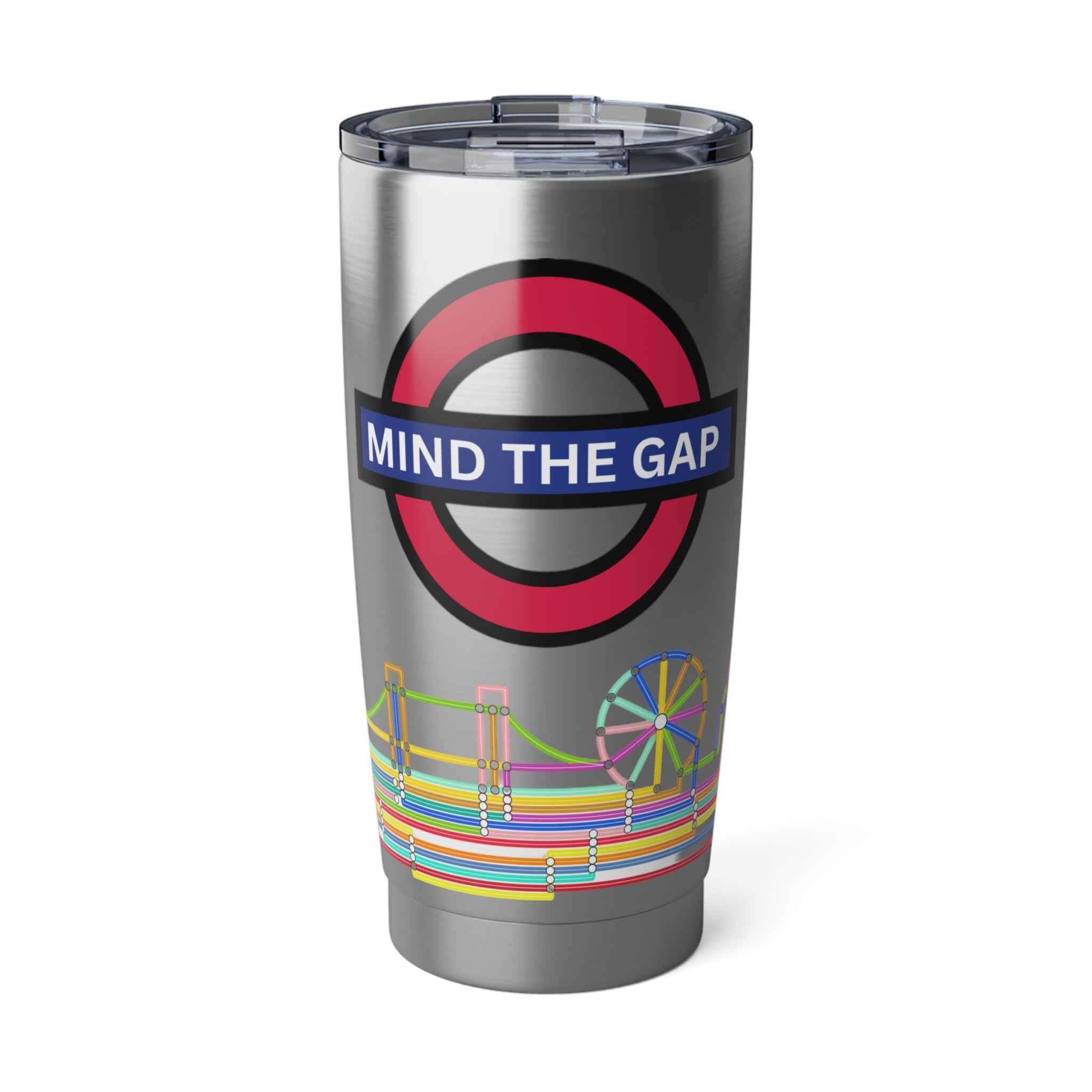 Travel Tumbler - Tube Map Landscape Design