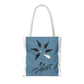 Be Different Whale Tote Bag — Inspirational Ocean Animal Canvas Tote