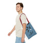 Be Different Whale Tote Bag — Inspirational Ocean Animal Canvas Tote