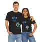Number 6 & 7 Cartoon Tee — Playful Matching Numbers Graphic T-Shirt - Conscience Garment
