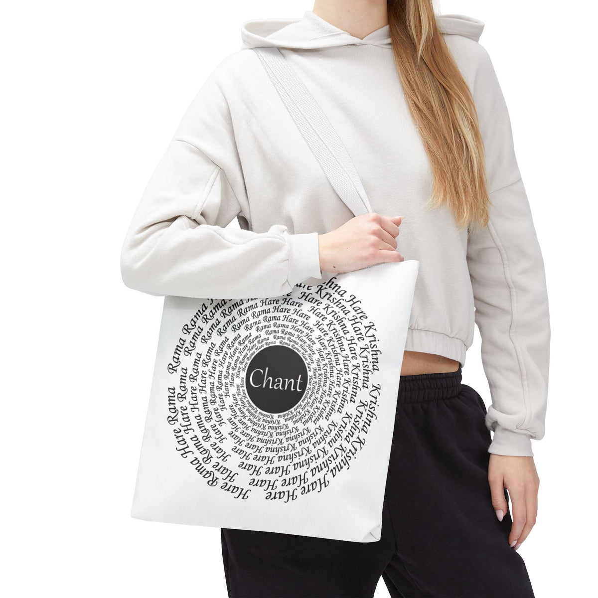 Hare Krishna Chant Mantra Meditation Tote Bag