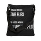 Inspirational Adjustable Tote Bag, Motivational Gift for Travelers, Unique Travel Accessory, Practical Everyday Bag - Conscience Garment