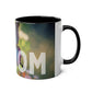 Wow Mom Coffee Mug, Two-Tone, 11oz