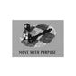 Outdoor Rug — "Move With Purpose" Chess Pawn Motivational Doormat