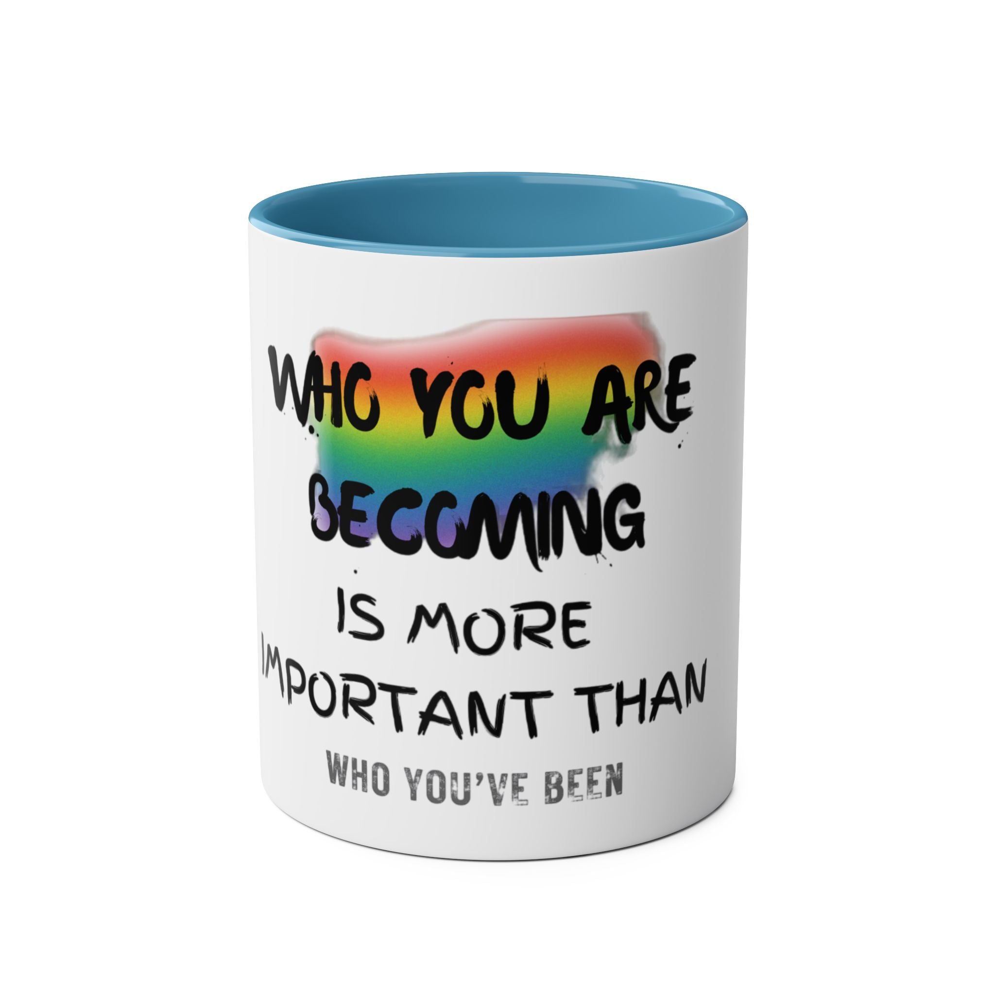 LGBT Two-Tone Coffee Mug, Gift, 7 Colors