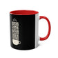 Inspirational Coffee Mug - IDEAS COME AFTER COFFEE, 11oz Two-Tone Mug - Conscience Garment