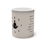 Color-Changing Mug — Yoga Meditation Quotes (11oz)