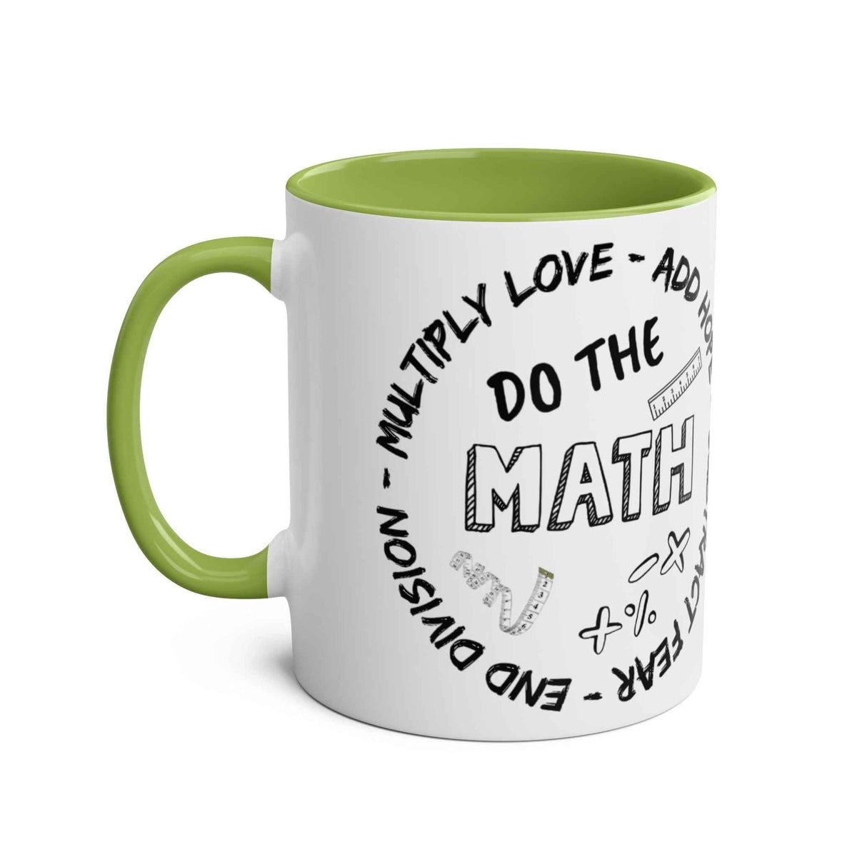 Do the Math Mug - Two-Tone, 11oz
