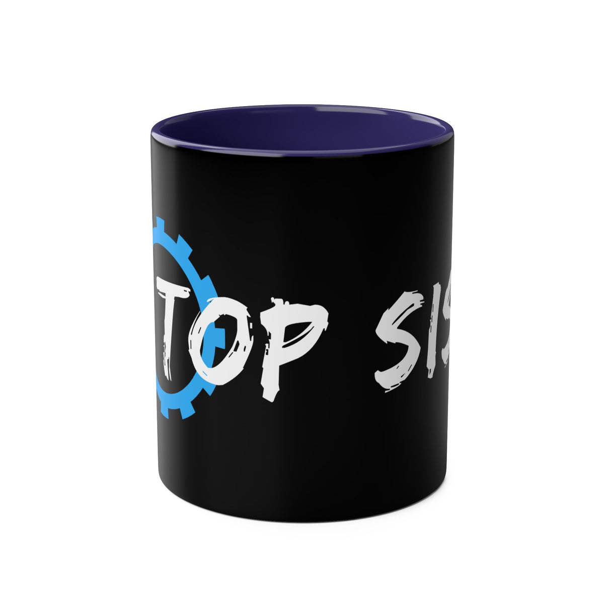 Top Sister Two-Tone Coffee Mug - Conscience Garment