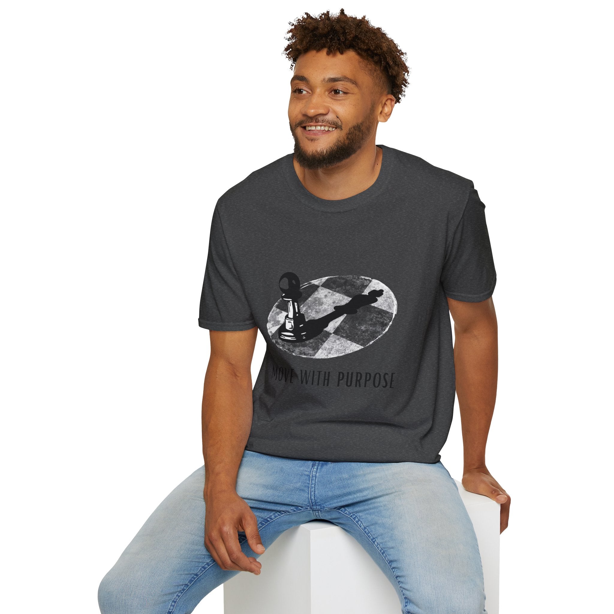 Chess Pawn 'Move With Purpose' T-Shirt