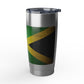 Jamaica Flag 20oz Stainless Tumbler — Vagabond Travel Cup