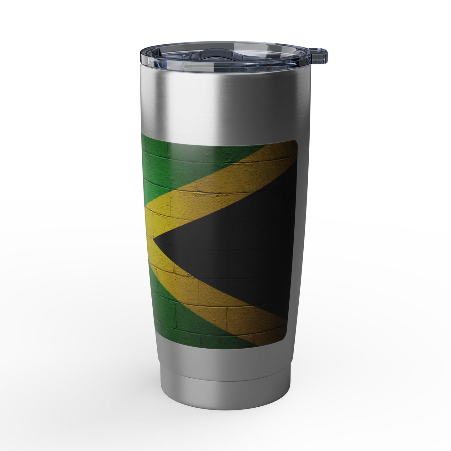 Jamaica Flag 20oz Stainless Tumbler — Vagabond Travel Cup