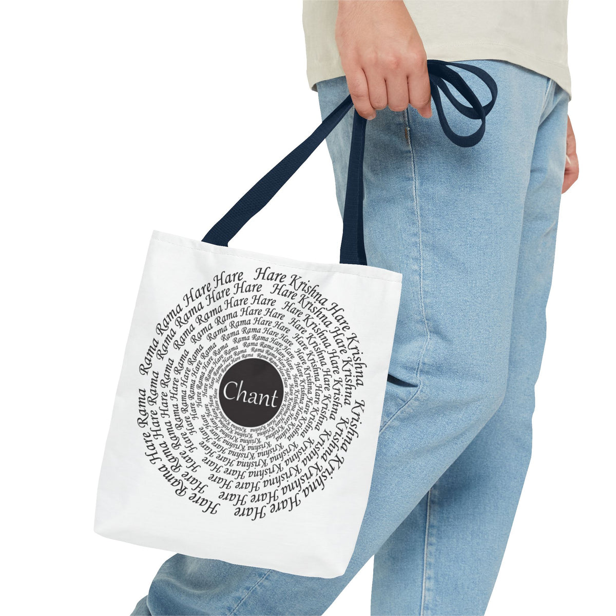 Hare Krishna Chant Mantra Meditation Tote Bag