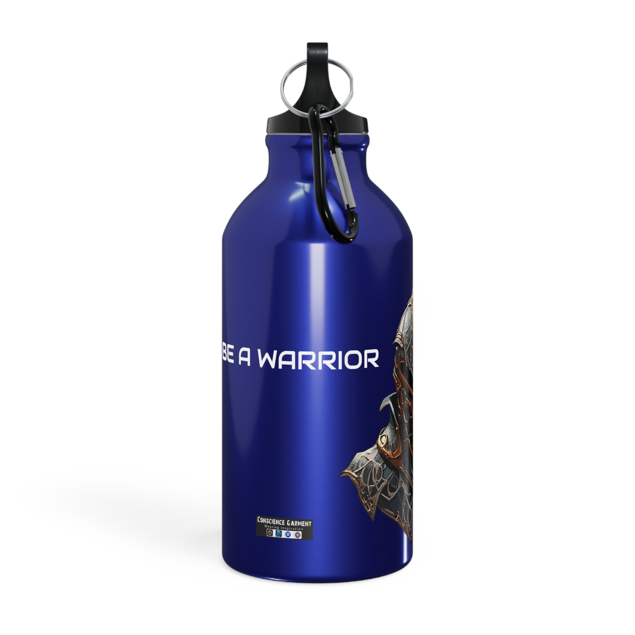 Be a Warrior not a Worrier, Oregon Sport Bottle, Gift, Inspirationa;, Motivation, Aluminium