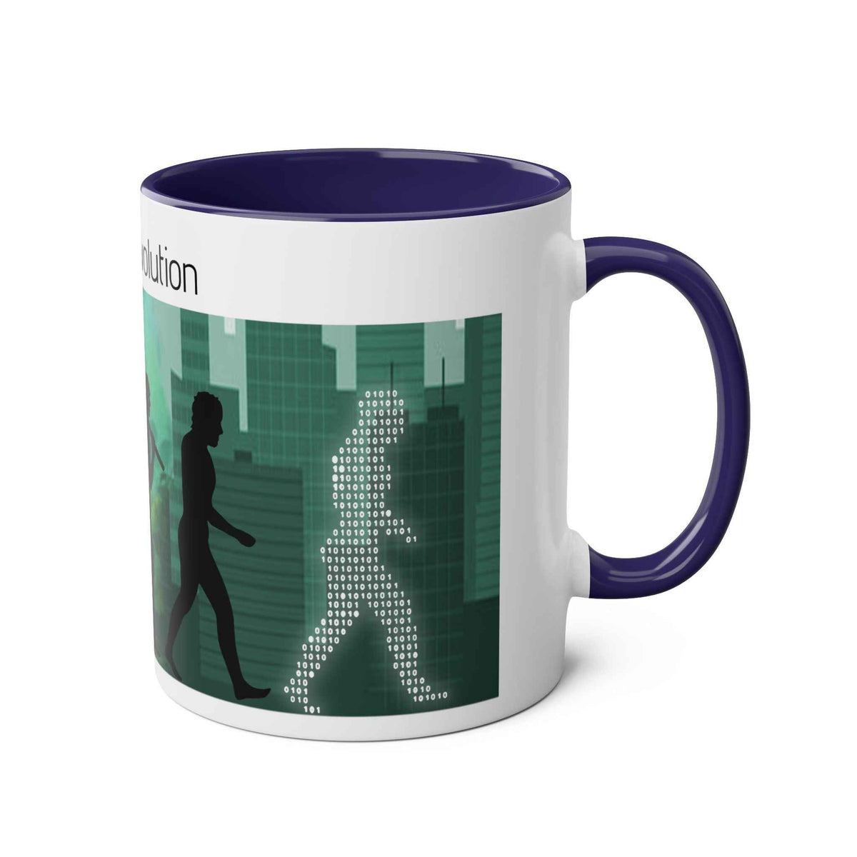 Evolution Coffee Mug Two-Tone 11oz