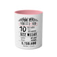 10th Birthday Two-Tone Coffee Mug, 11oz