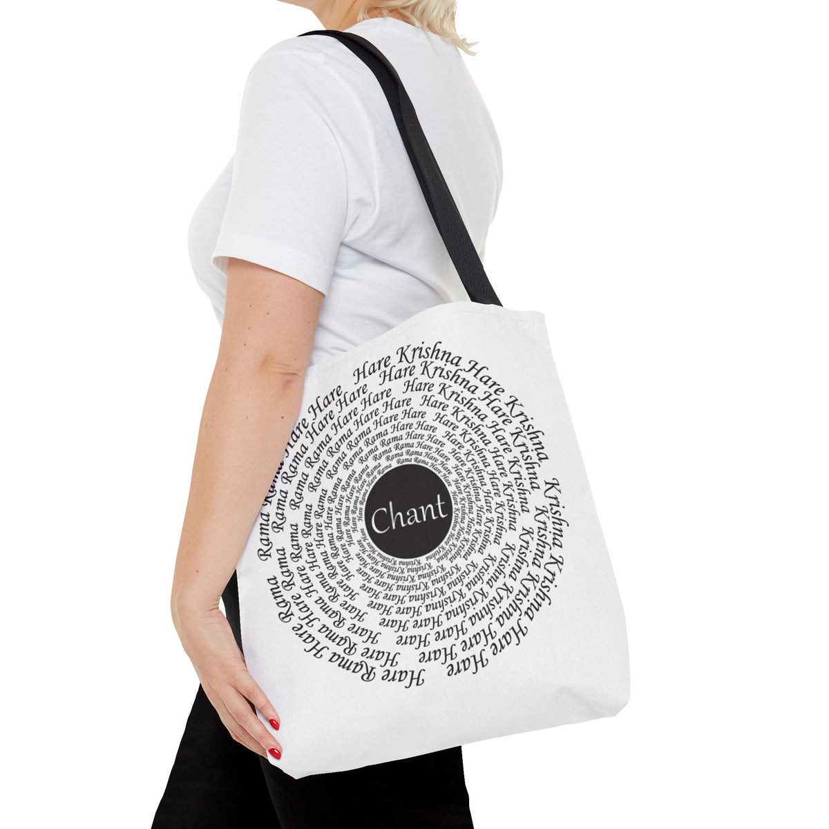 Hare Krishna Chant Mantra Meditation Tote Bag