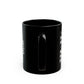Mistakes Repeat Pattern Black Coffee Mug – Motivational Office Gift (11oz)