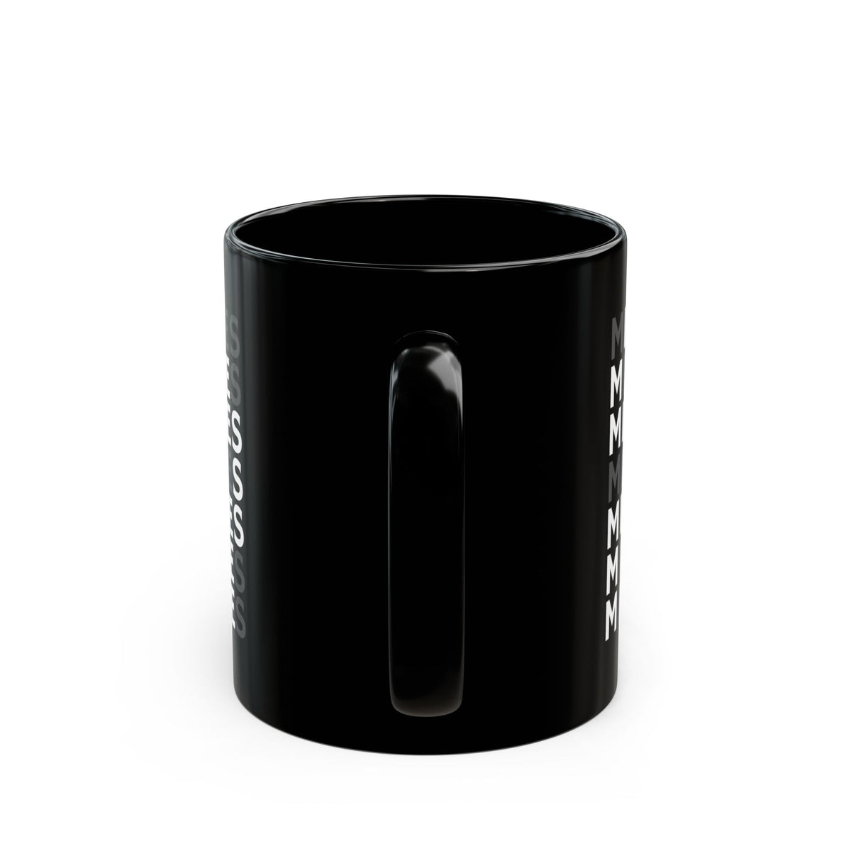 Mistakes Repeat Pattern Black Coffee Mug – Motivational Office Gift (11oz)