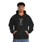 Time Flies Hoodie — "Only You Are in Control" Vintage Hourglass Pullover