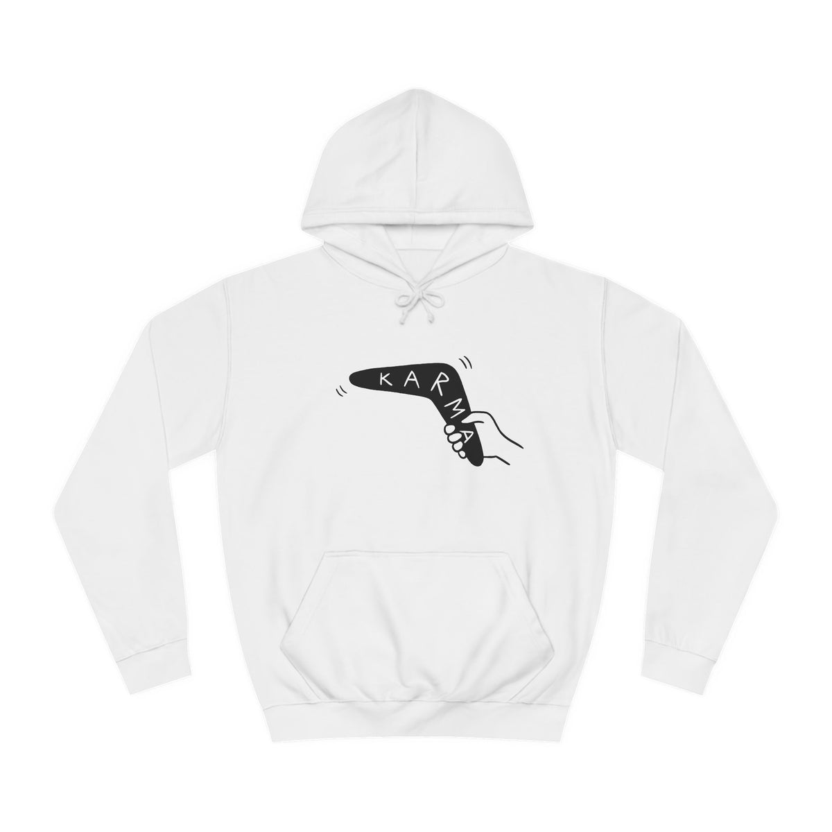 Funny Hoodie Karma Boomerang - Conscience Garment