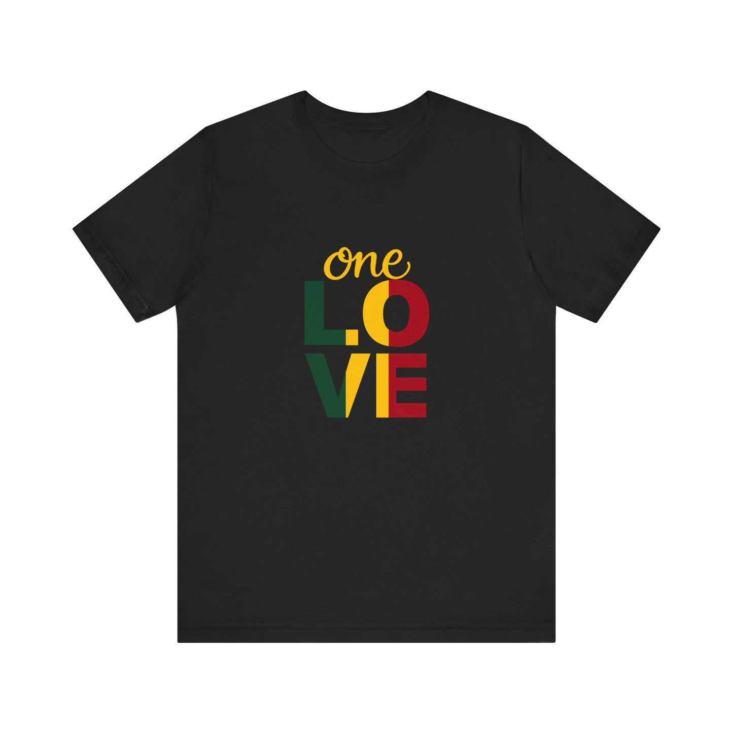One Love Reggae T-shirt Short Sleeve