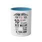 10th Birthday Two-Tone Coffee Mug, 11oz
