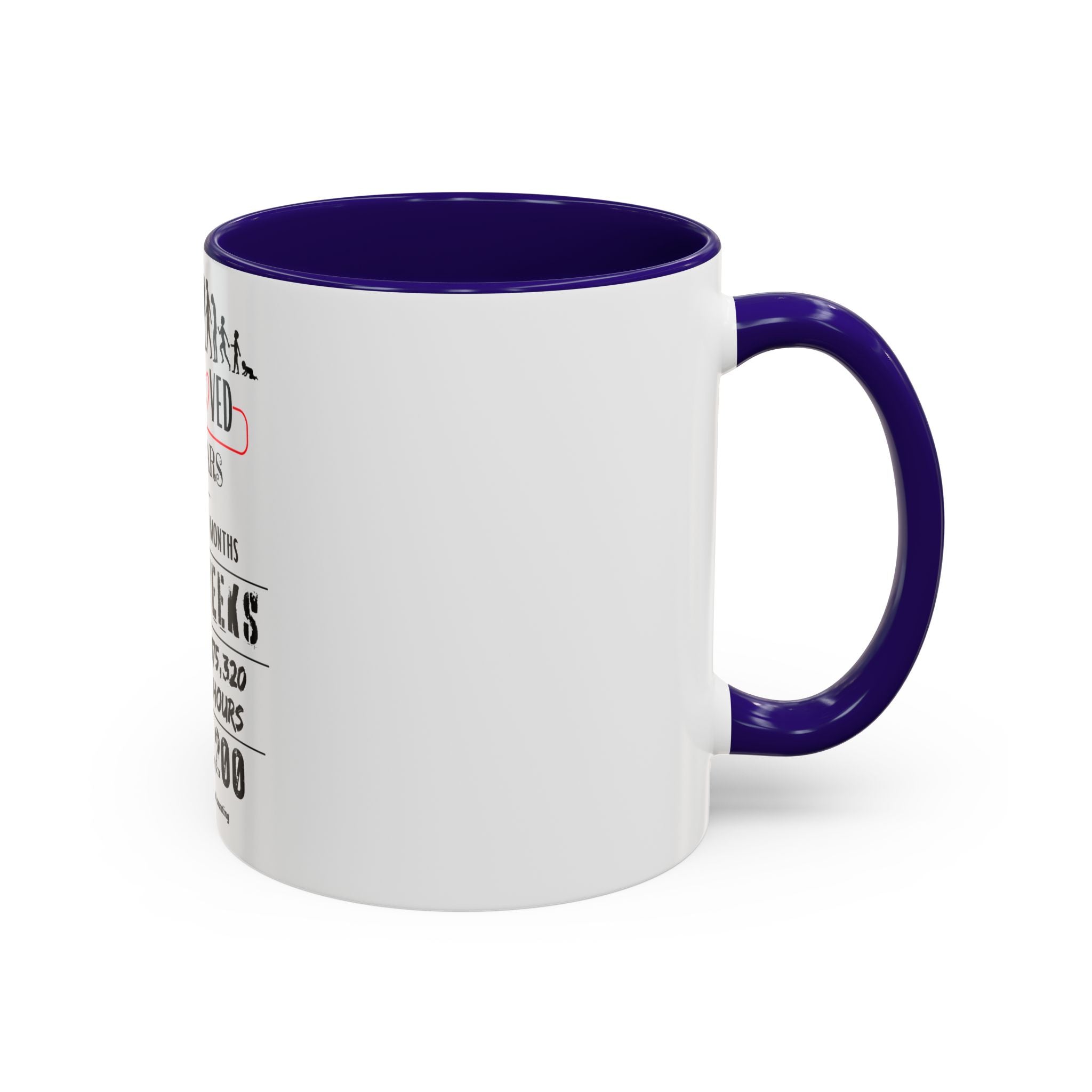 20th Birthday Two-Tone Coffee Mug, 11oz (US)