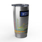20oz Stainless Tumbler — Tube Line Landscape Mind the Gap Travel Cup