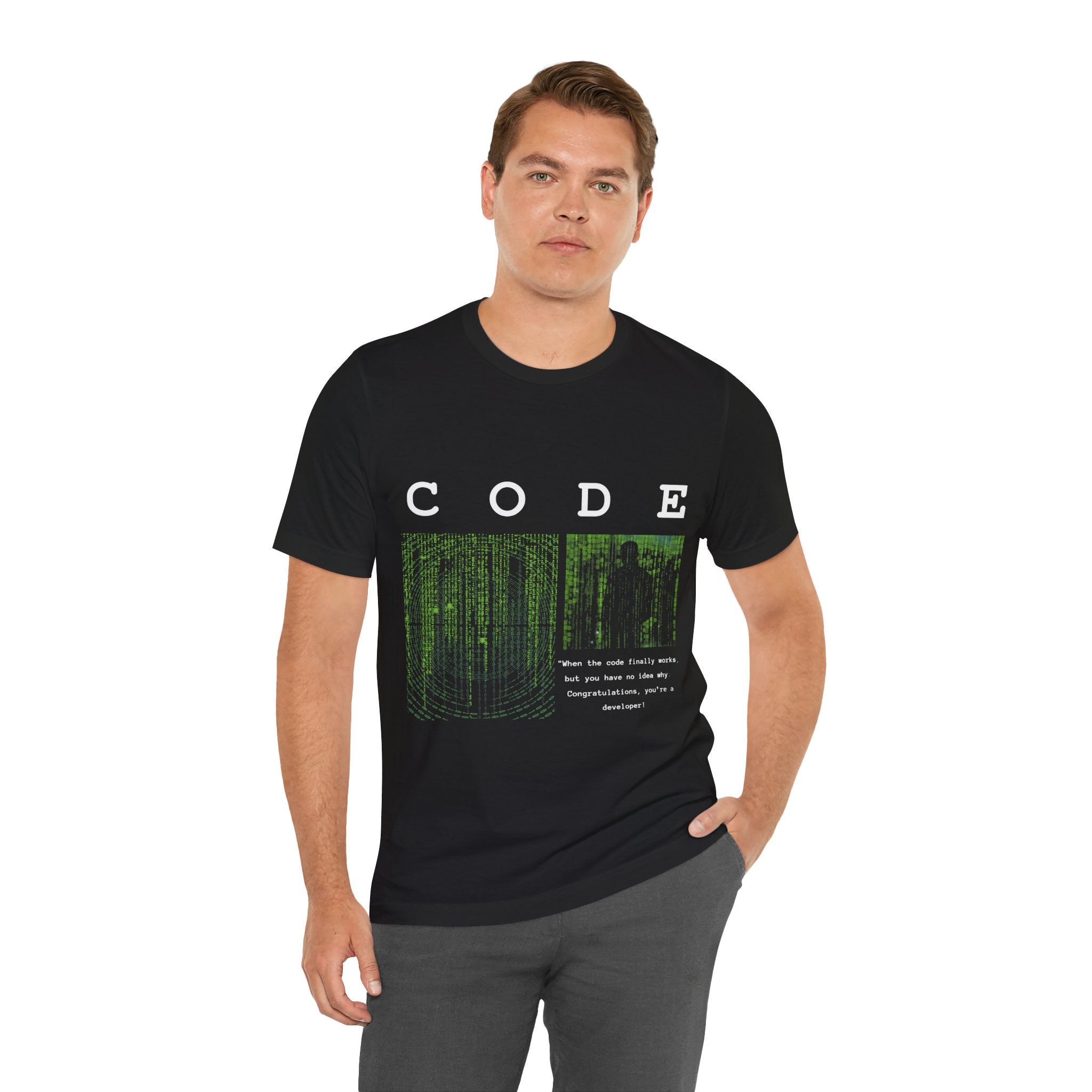 The Code - T-Shirt, Motivation, Mindfulness, Inspiration, Gift, Confidence, Geek, Graduation, University, Tech, Programmers