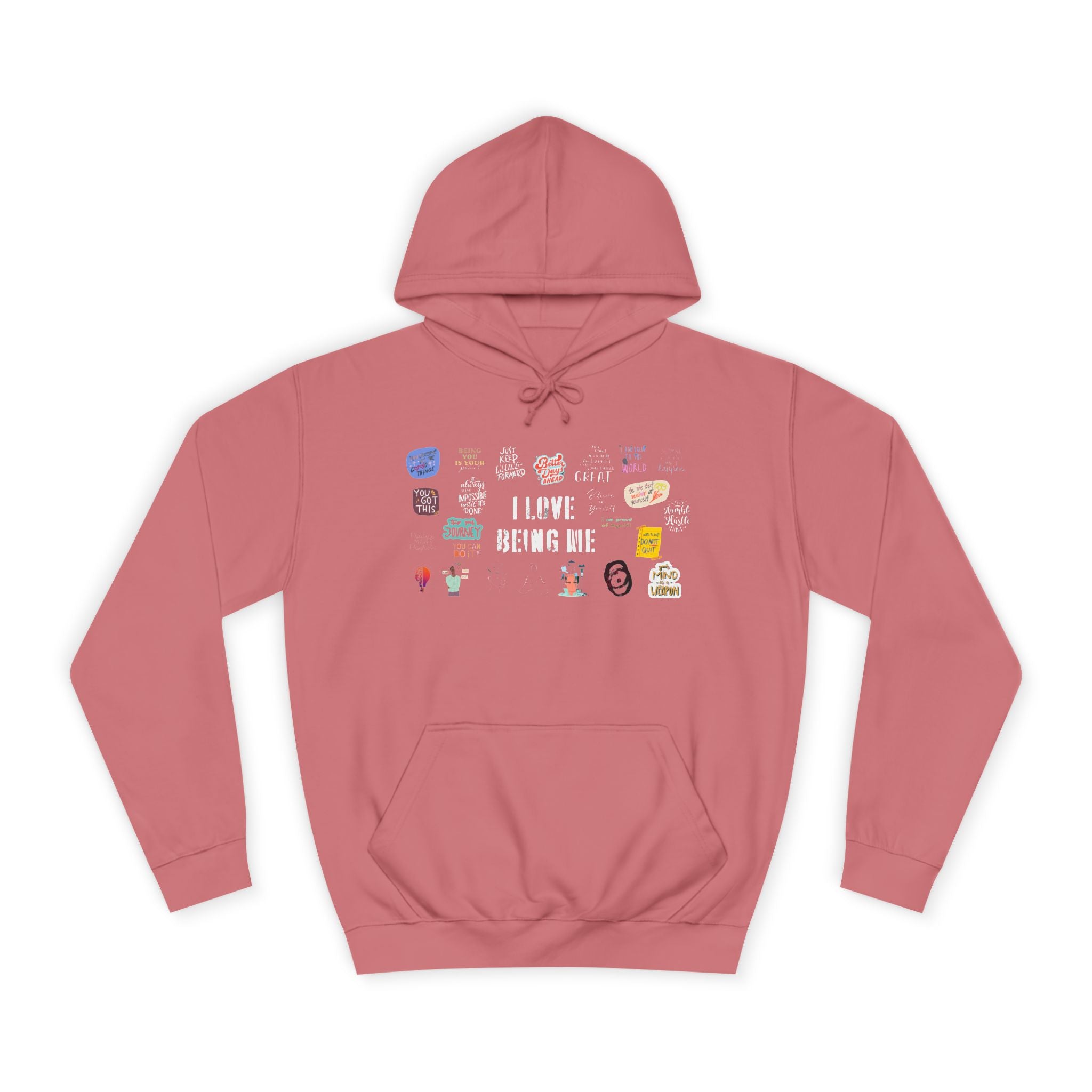 Motivationl Hoodie, Unisex, Self Affirmations, Comfort, Gift, Warm, Cozy