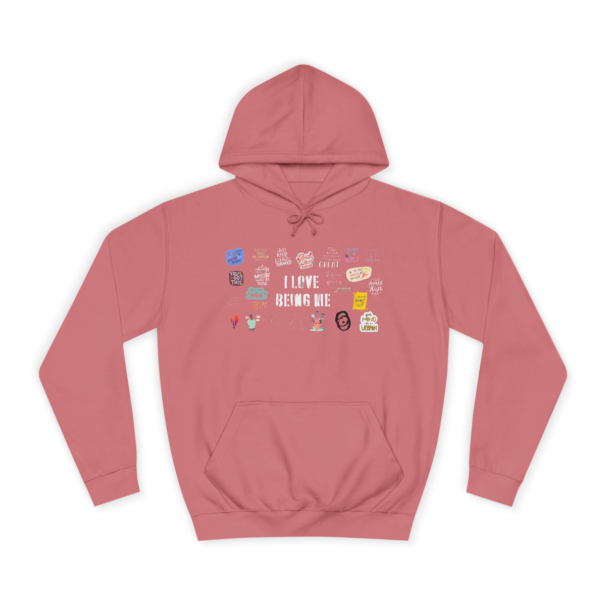 Motivationl Hoodie, Unisex, Self Affirmations, Comfort, Gift, Warm, Cozy