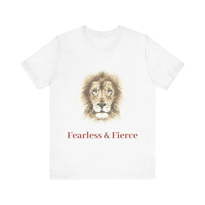 Lion - Fearless & Fierce T-Shirt - Conscience Garment