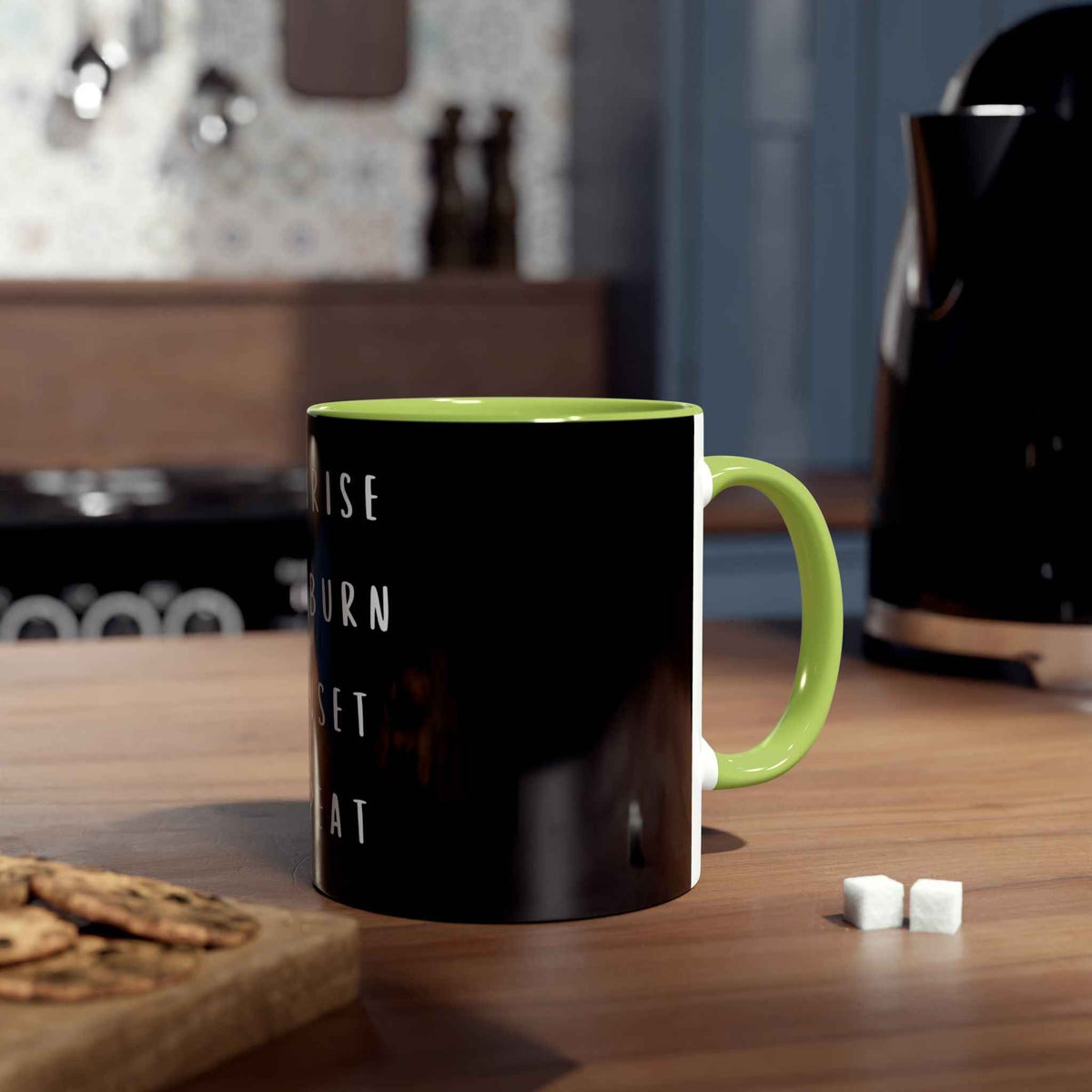 Holiday Coffee Mug - Sunrise Sunburn Sunset Repeat  - 11oz
